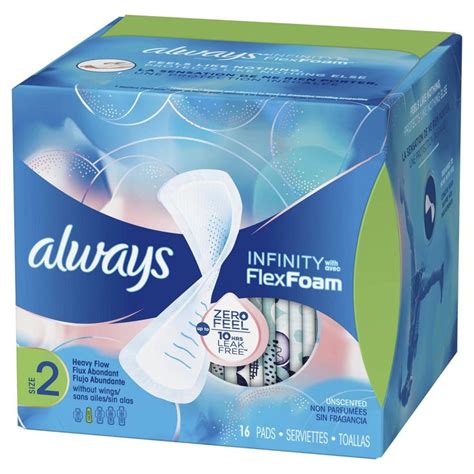 always infinity flex foam size 4|always flex foam without wings.